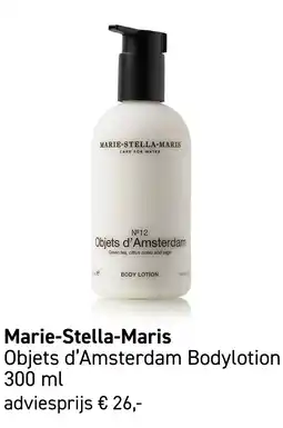 Mooi parfumerie Marie-Stella-Maris Objets d'Amsterdam Bodylotion aanbieding
