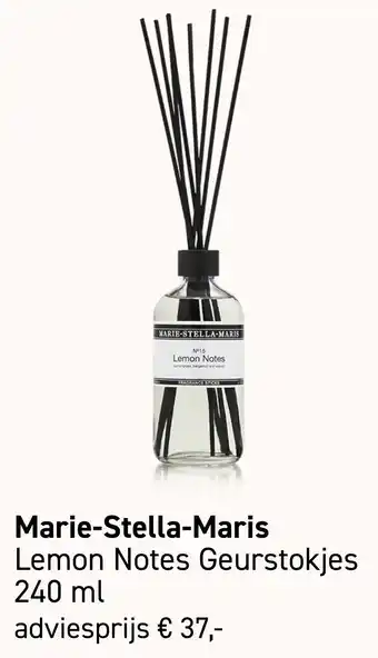 Mooi parfumerie Marie-Stella-Maris Lemon Notes Geurstokjes aanbieding