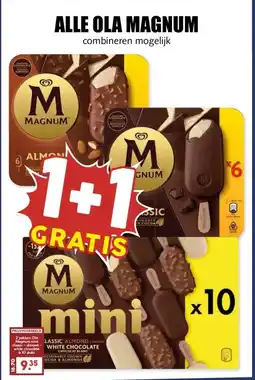 MCD Supermarkt ALLE OLA MAGNUM aanbieding