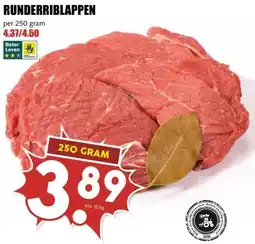 MCD Supermarkt RUNDERRIBLAPPEN aanbieding