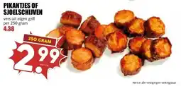 MCD Supermarkt PIKANTJES OF SJOELSCHIJVEN aanbieding