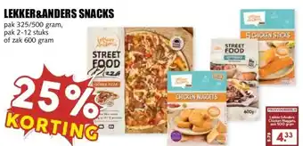 MCD Supermarkt LEKKER&ANDERS SNACKS aanbieding