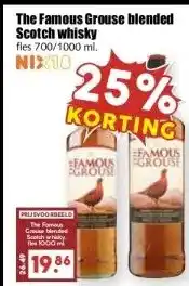 MCD Supermarkt The Famous Grouse blended Scotch whisky aanbieding