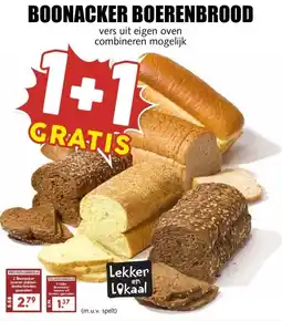 MCD Supermarkt BOONACKER BOERENBROOD aanbieding