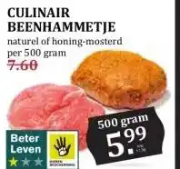 MCD Supermarkt CULINAIR BEENHAMMETJE aanbieding