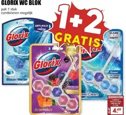 MCD Supermarkt GLORIX WC BLOK aanbieding