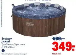 Makro Bestway jacuzzi aanbieding