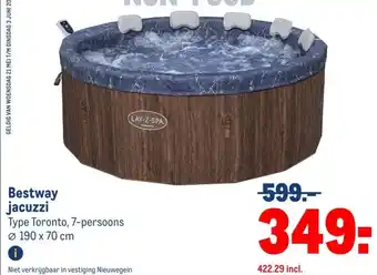 Makro Bestway jacuzzi aanbieding