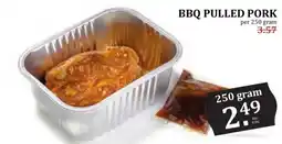 MCD Supermarkt BBQ PULLED PORK aanbieding