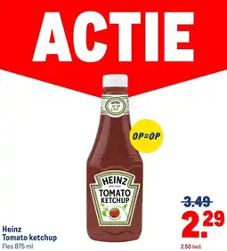 Makro Heinz Tomato ketchup aanbieding