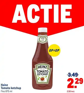 Makro Heinz Tomato ketchup aanbieding