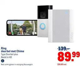 Makro Ring deurbel met Chime aanbieding