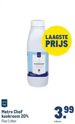 Makro Metro Chef kookroom 20% aanbieding
