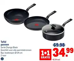 Makro Tefal pannen aanbieding