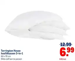 Makro Tarrington House hoofdkussen 3-in-1 aanbieding