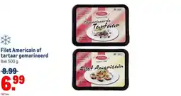 Makro Filet Americain of tartaar gemarineerd aanbieding