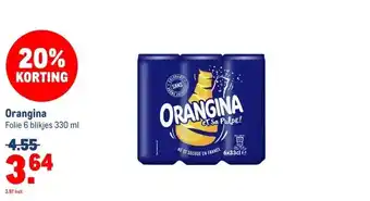 Makro Orangina aanbieding