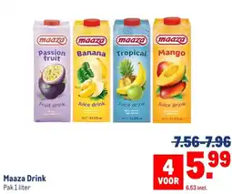 Makro Maaza Drink aanbieding