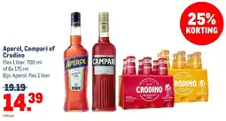 Makro Aperol, Campari of Crodino aanbieding