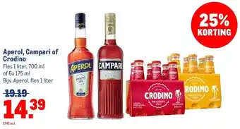 Makro Aperol, Campari of Crodino aanbieding