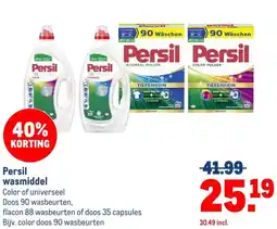 Makro Persil wasmiddel aanbieding