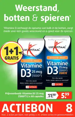 Lucovitaal LUCOVITAAL Weerstand, botten & spieren aanbieding