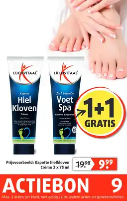 Lucovitaal LUCOVITAAL Hiel Kloven of Voet Spa aanbieding