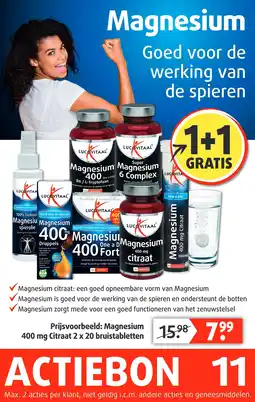 Lucovitaal LUCOVITAAL Magnesium aanbieding