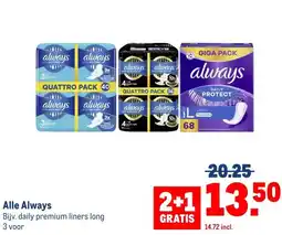 Makro Alle Always aanbieding