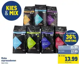 Makro Rioba espressobonen aanbieding