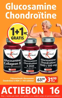 Lucovitaal LUCOVITAAL Glucosamine Chondroïtine aanbieding
