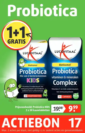 Lucovitaal LUCOVITAAL Probiotica aanbieding