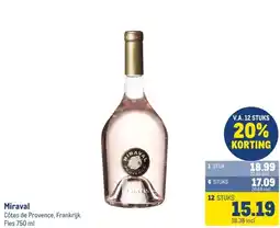 Makro Miraval aanbieding