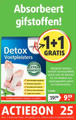 Lucovitaal LUCOVITAAL Detox Voetpleisters aanbieding
