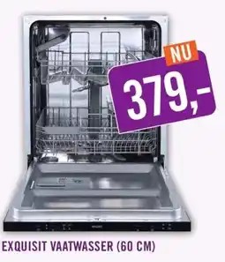 Keukendepot EXQUISIT VAATWASSER aanbieding