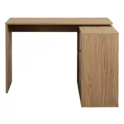 Leen Bakker Hoekbureau Lucca - eikenkleur - 75x112x99 cm aanbieding