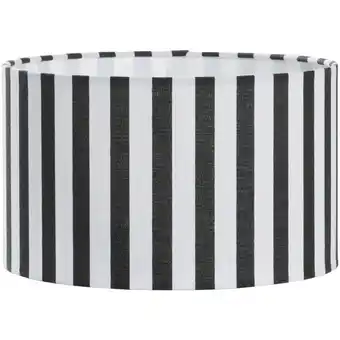 Leen Bakker Kap Juul - stof zwart/wit - 15xØ25 cm aanbieding