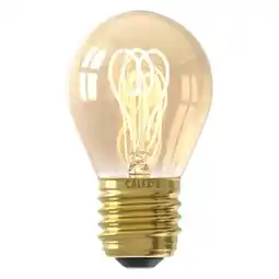 Leen Bakker LED kogellamp dimbaar - goud - E27 - 2.5W aanbieding