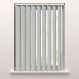 Leen Bakker Fenstr lamellen stof Boras lichtdoorlatend - lichtgrijs (20073) aanbieding