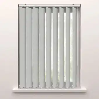 Leen Bakker Fenstr lamellen stof Boras lichtdoorlatend - lichtgrijs (20073) aanbieding