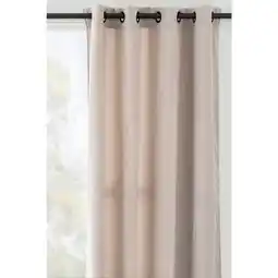 Leen Bakker Gordijn Indy - zand - 140x280 cm (1 stuk) aanbieding