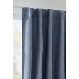 Leen Bakker Gordijn Miran - blauw - 140x280 cm (1 stuk) aanbieding