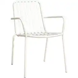 Leen Bakker Stapelstoel Vence - metaal/zand - 82x55x62 cm aanbieding