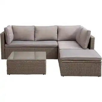 Leen Bakker Loungeset Narbonne - antraciet aanbieding