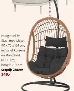 Intratuin Hangstoel Evi. aanbieding