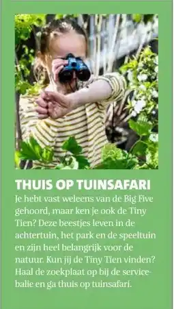 Intratuin THUIS OP TUINSAFARI aanbieding