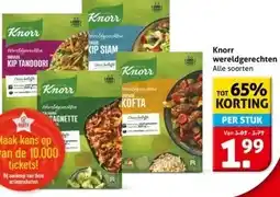 Hoogvliet Knorr wereldgerechten aanbieding