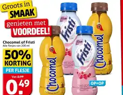 Hoogvliet Chocomel of Fristi aanbieding