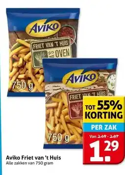 Hoogvliet Aviko Friet van 't Huis aanbieding