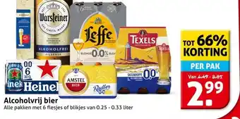 Hoogvliet Alcoholvrij bier aanbieding